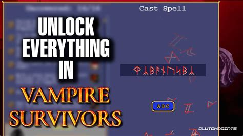 vampire survivors secret codes|How To Use Secret Cheat Codes In Vampire Survivors